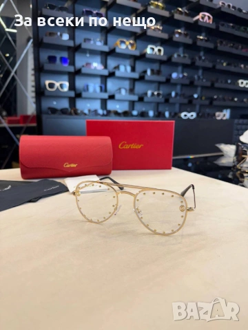 Cartier Слънчеви Очила С UV Защита - Различни Цветове Код SK1137, снимка 4 - Слънчеви и диоптрични очила - 53896587