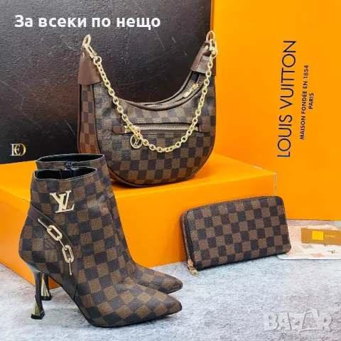 Дамски боти Louis Vuitton Код D705, снимка 8 - Дамски боти - 46997368