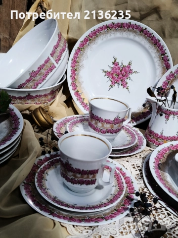 Сервиз за хранене 37 части , снимка 2 - Сервизи - 51949459