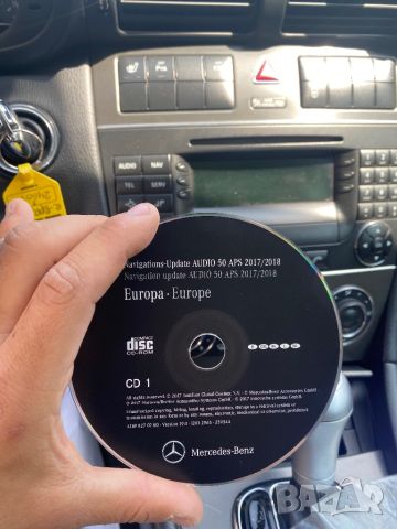 mercedes navigation cd tomtom audio 50 europa 2017/2018 , снимка 4 - Части - 45250860