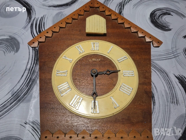 Часовник Маяк кукувица, снимка 8 - Антикварни и старинни предмети - 53214377
