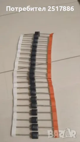 Диод на Шотки - диод  за слънчеви фотоволтаични панели, снимка 8 - Друга електроника - 49861892