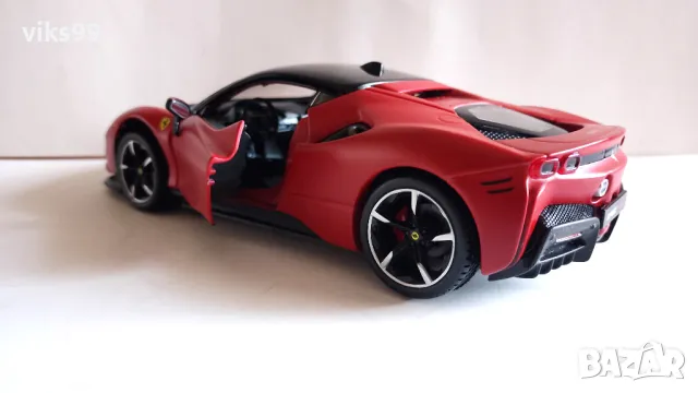 2019 Ferrari SF90 Stradale Bburago 1:24, снимка 3 - Колекции - 47444489