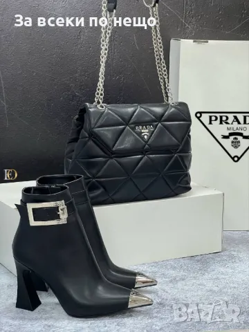 Дамски боти Prada - Налични различни цветове и модели Код D793, снимка 10 - Дамски боти - 47137120