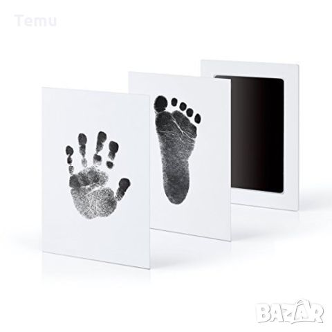 Комплект за правене на отпечатъци на бебешки крачета или ръчички., снимка 15 - Други - 45688521