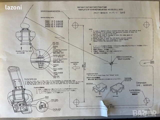 Koden RB718BP SCANNER 12kw , снимка 8 - Други - 51013440