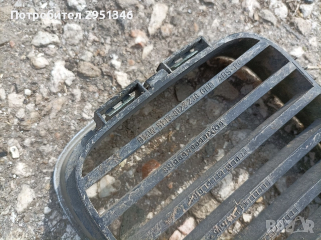 решетка бъбрек BMW E36, снимка 3 - Части - 53929757