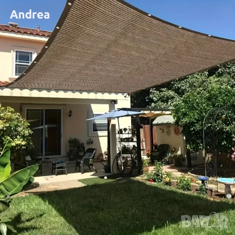 Слънцезащитна тента с UV защита, Сенник за градина, снимка 2 - Градински мебели, декорация  - 49468558