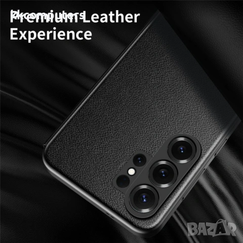 Кожен Калъф Smart View за Samsung Galaxy S26 Ultra - Прозорче, Достъп до повиквания, PU кожа, PC + T, снимка 7 - Резервни части за телефони - 53677245