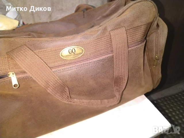 чанта сак  естествена кожа маркова на Comfort Quality 58Х31х22см, снимка 3 - Чанти - 53130159
