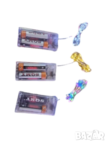 🎄 Коледни лампички на батерии 