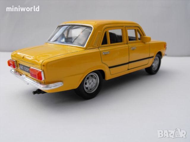 Fiat 125p 1967 - мащаб 1:39 на Welly моделът е нов в кутия, снимка 3 - Колекции - 45864608