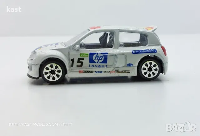 KAST-Models Умален модел на Renault Clio TROPHY Bburago 1/43, снимка 3 - Колекции - 47240894