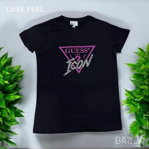Guess ✨Дамска Памучна Тениска , снимка 2 - Тениски - 53418110