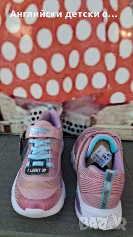 Английски детски светещи маратонки-SKECHERS, снимка 7 - Детски маратонки - 53770102