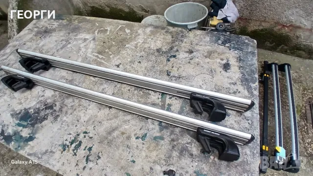 Напречни Оригинален Алуминиеви греди MONТ BLANK. 129лв СТАВАТ ЗА ПОВЕЧЕТО КОМБИТА, снимка 5 - Аксесоари и консумативи - 49941857