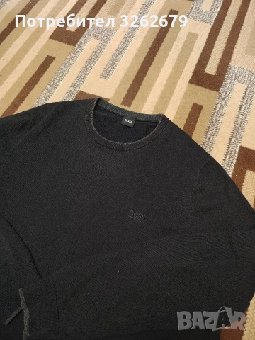 Hugo Boss оригинален пуловер xxl, снимка 3 - Пуловери - 52836965
