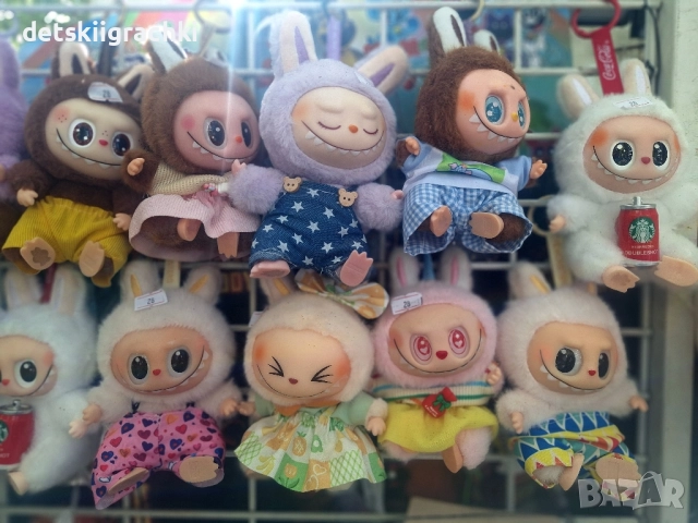 Лабубу със дрехи - разнообразие , снимка 8 - Плюшени играчки - 52551739