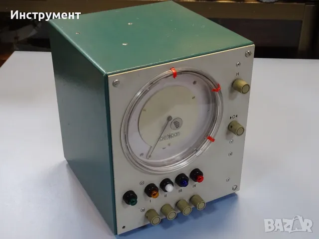 Уред за активен контрол VEB Massi AEROPAN CO-IV-59 dual air gauge, снимка 1 - Резервни части за машини - 47190602