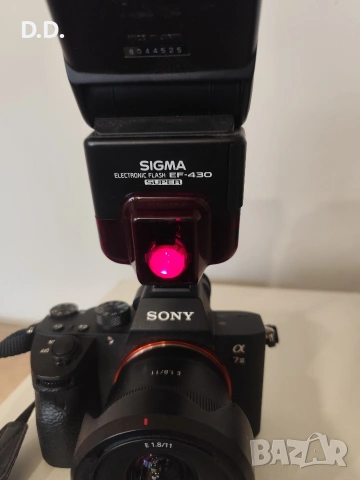Светкавица Sigma EF-430 super, снимка 3 - Светкавици, студийно осветление - 53957605