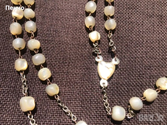 стара седефена молитвена броеница, снимка 5 - Антикварни и старинни предмети - 50297317