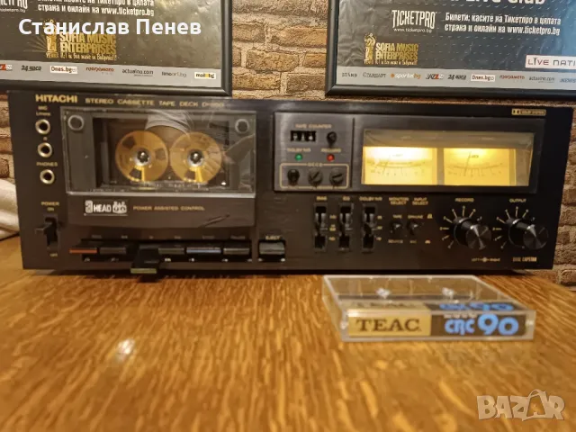 Hitachi D-850 3 Head Stereo Cassette Deck , снимка 7 - Декове - 47294642