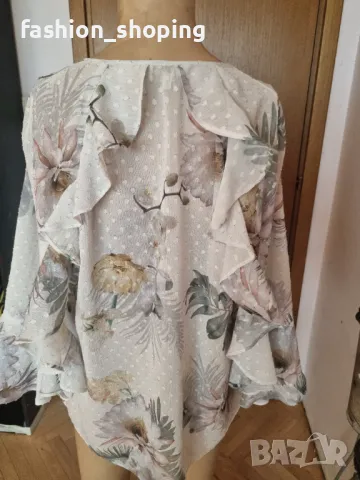 Разкошна блуза Ted Baker, размер 3(L), снимка 5 - Блузи с дълъг ръкав и пуловери - 49851965