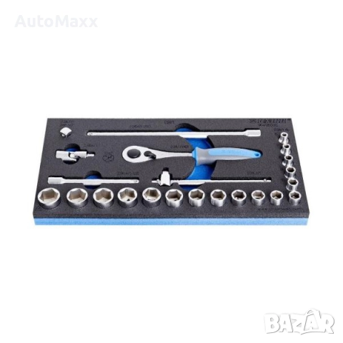 Комплект гедоре Unior 964/25 SOS - 3/8 inch, 23 бр. 