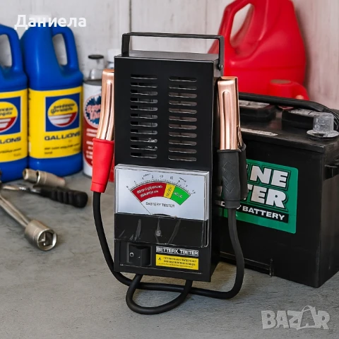 Тестер за акумулатори аналогов, 6 V / 12 V 200 -1000 A, 3058, снимка 3 - Части - 50699018