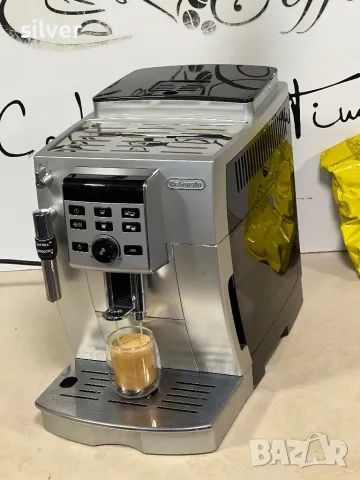 Кафемашина кафе автомат delonghı magnifica S с гаранция, снимка 3 - Кафемашини - 49993706