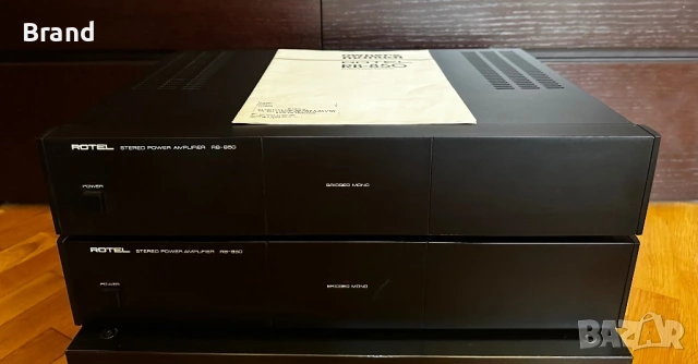 Stereo Power Amplifies Rotel RB-850❗️