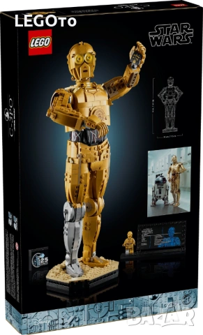 НОВО ЛЕГО 75398 СТАР УОРС - C-3PO  LEGO 75379 Star Wars- 75398 C-3PO