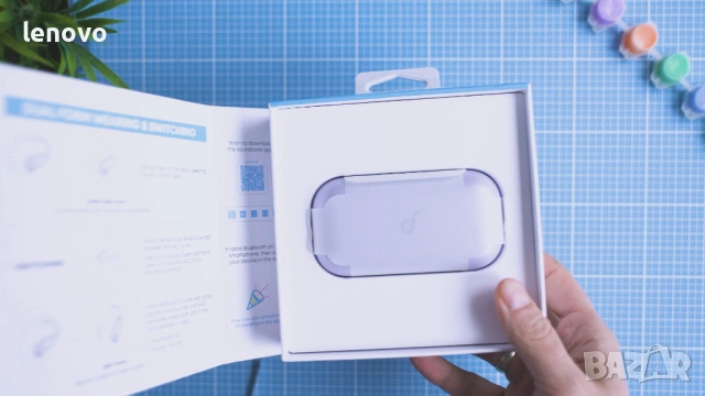 🎧 Soundcore AeroFit 2 Pro – Чисто нови, неразопаковани (Black), снимка 3 - Безжични слушалки - 53926331