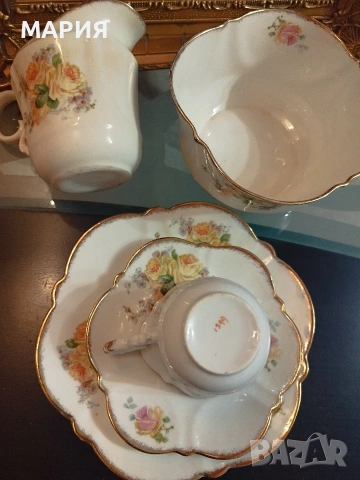 Изключителен антикварен английски сет 1820г, снимка 12 - Антикварни и старинни предмети - 53558731