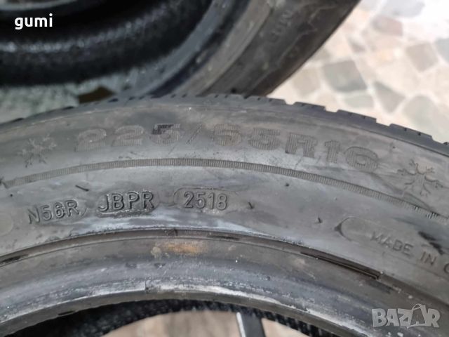 2бр зимни гуми 225/55/16 DUNLOP L0969 , снимка 4 - Гуми и джанти - 45929450