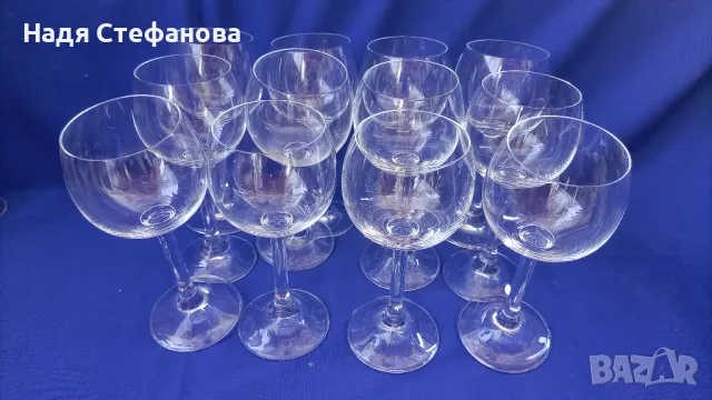 Чаши за вино, семпли и стилни – 11 бр, снимка 1 - Чаши - 46899264