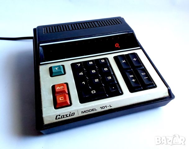 настолен калкулатор Casio Модел 101-l - 1973г, снимка 8 - Антикварни и старинни предмети - 45486137