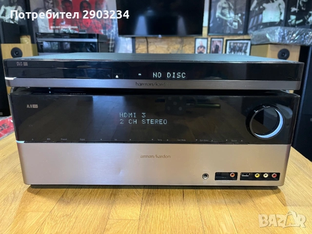Harman Kardon AVR160/DVD39 система