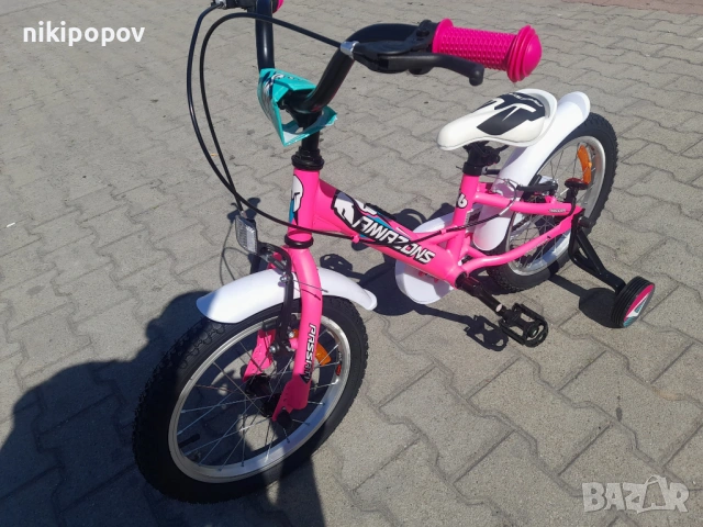 PASSATI Велосипед 16" AMAZONS розов, снимка 10 - Велосипеди - 53759484