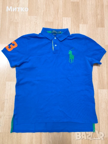 Мъжла поло тениска Ралф Лоран