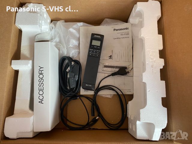 Panasonic NV-F55B Hi-Fi stereo VHS recorder, снимка 13 - Плейъри, домашно кино, прожектори - 45197030