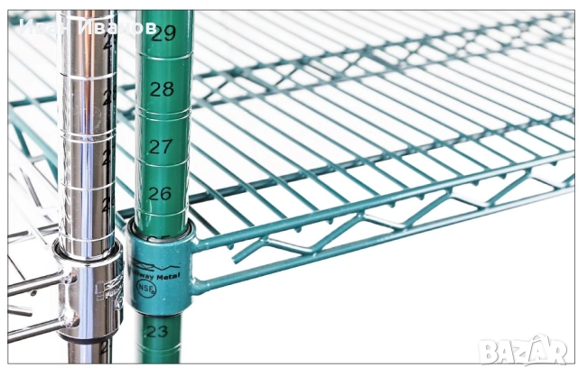  Метални стелажи от неръждаема стомана 304