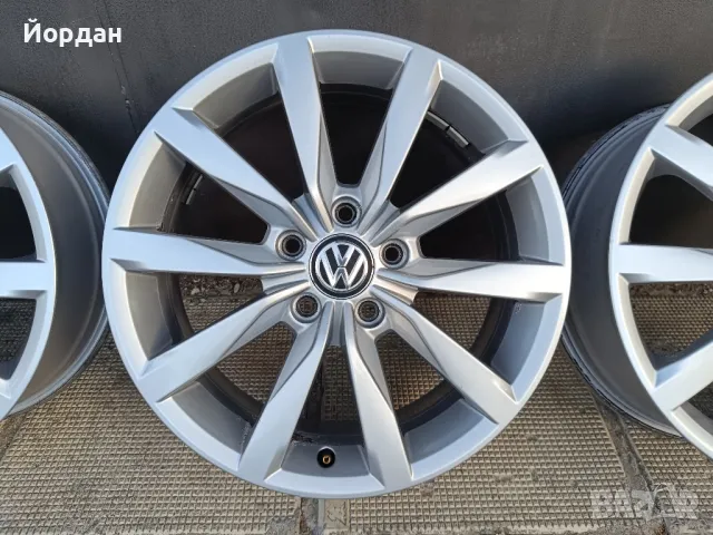 Оригинални джанти 17 ' 5х112 VW GOLF VII / ФОЛКСВАГЕН ГОЛФ 7 ET48, снимка 9 - Гуми и джанти - 47639109