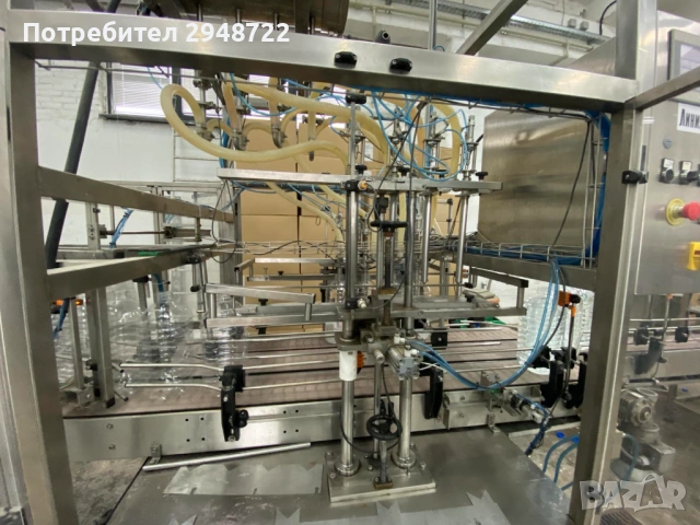 Автоматична пълначна машина HDPE/PET опаковки 3, 4, 5 до 10 L, снимка 4 - Други машини и части - 53641875