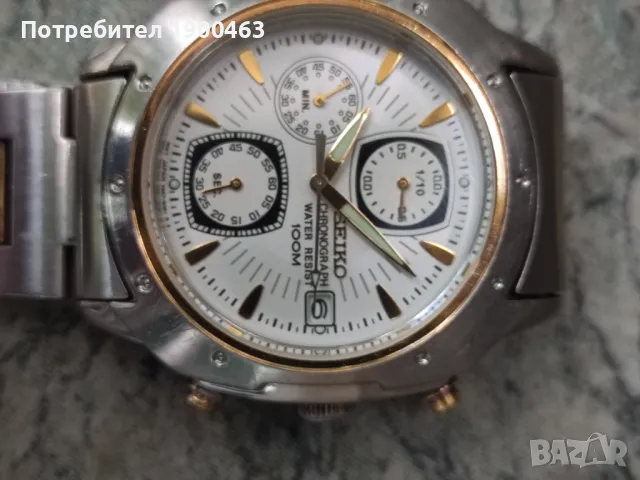 Seiko.chronograph., снимка 4 - Мъжки - 46821916