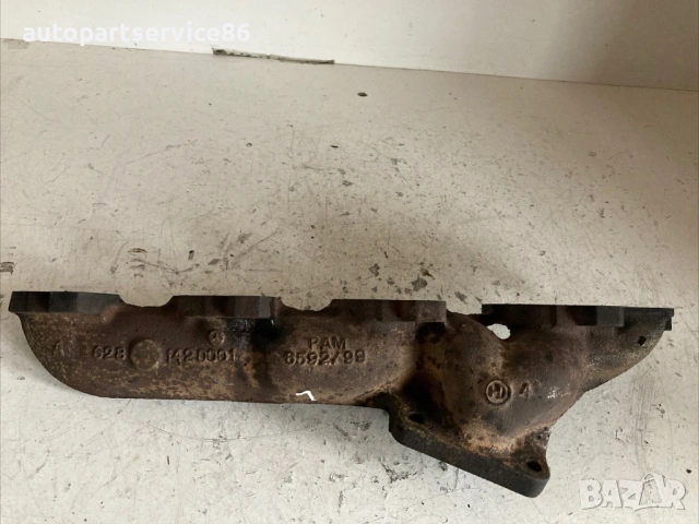 Изпускателен колектор лява страна за Mercedes ML W163 400 CDI (2004) A6281420001