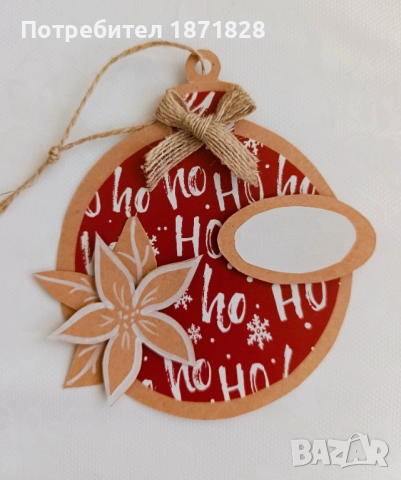 Ръчно рисувани коледни картички, снимка 10 - Коледни подаръци - 52499715