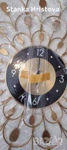 Стенен часовник Цвете., снимка 2 - Стенни часовници - 52827336