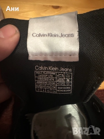 Calvın kleın 37н оригинални, снимка 4 - Дамски ежедневни обувки - 54059250