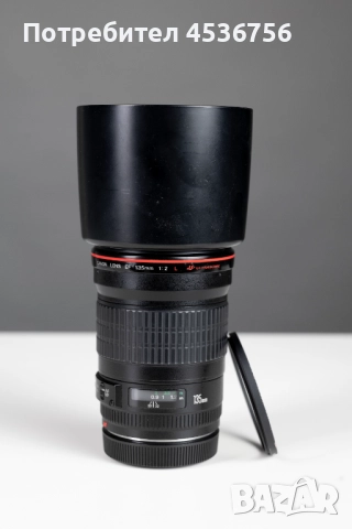 Canon EF 135mm f/2L USM, снимка 2 - Обективи и филтри - 52708703